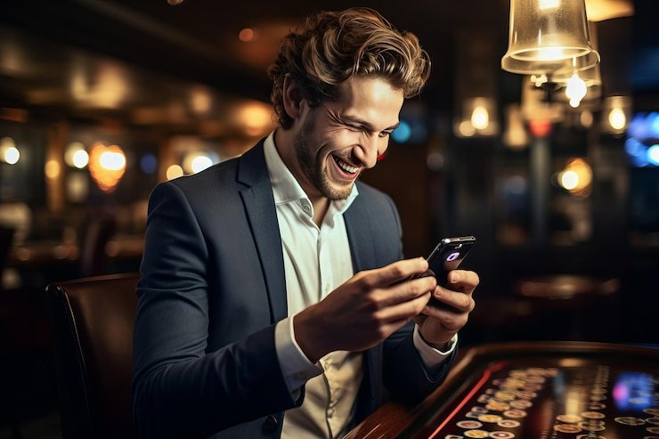 Tampilan opsi blind dan chaal di meja Teen Patti sukses 777